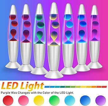 Dalavalampa LED Color Changing Liquid Motion Lamp, 13